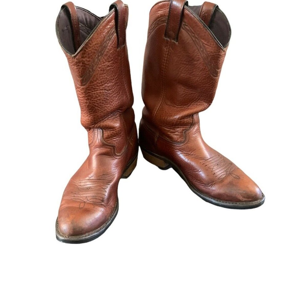 Vibram Unisex Boots Size 8 Leather